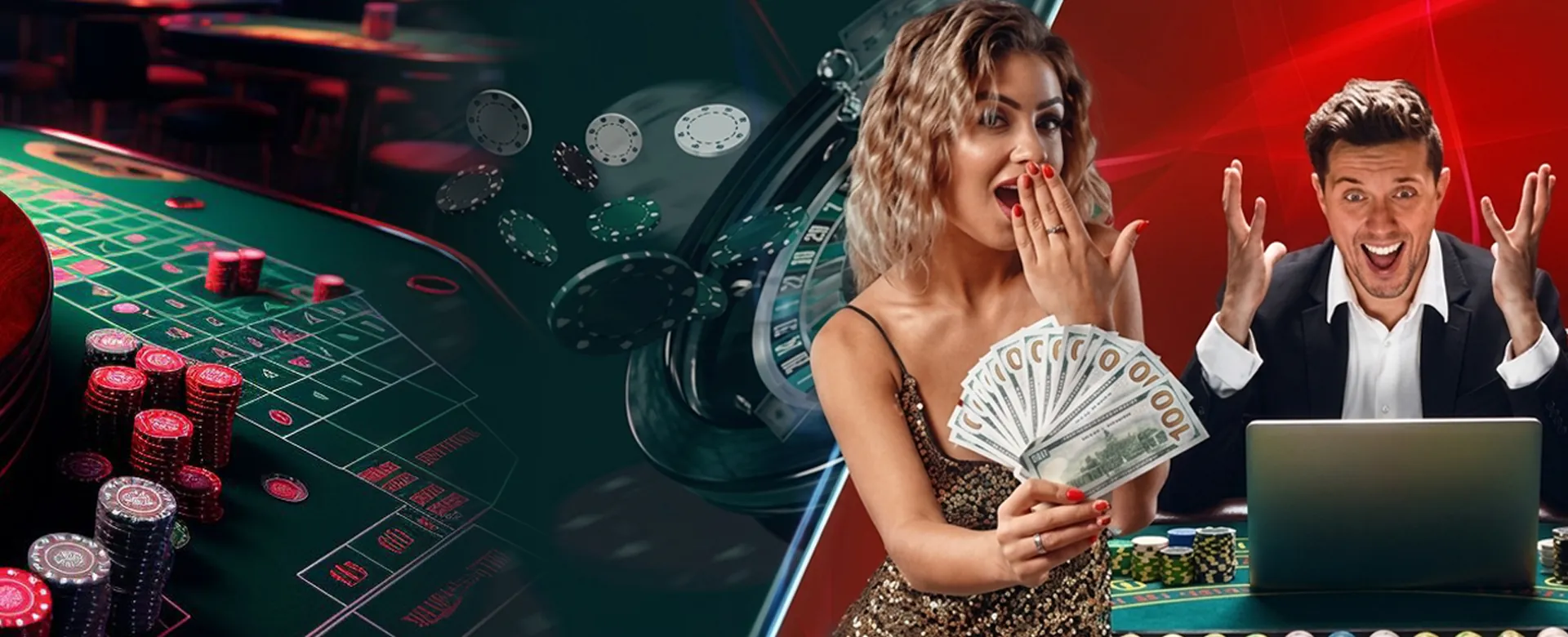 Dynamic gaming background for online casino login